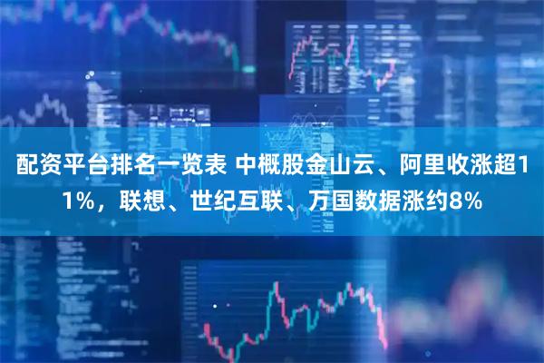 配资平台排名一览表 中概股金山云、阿里收涨超11%，联想、世纪互联、万国数据涨约8%